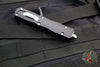 Microtech Dirac OTF Knife- Double Edge- Black Handle- Satin Blade 225-4
