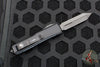 Microtech UTX-85 OTF Knife- Spartan Edge- Tactical- DLC- Black Handle- Black DLC Blade 230-1 DLCTS