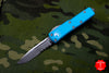 Microtech UTX-85 Turquoise Single Edge Knife Part Serrated Stonewash Blade 231-11 TQ