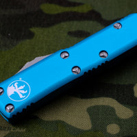 Microtech UTX-85 Turquoise Single Edge Knife Part Serrated Stonewash Blade 231-11 TQ