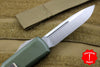 Microtech UTX-85 OD Green Single Edge OTF Knife Satin Blade 231-4 OD