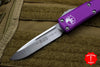 Microtech UTX-85 Violet Single Edge OTF Knife Satin Blade 231-4 VI