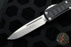 Microtech UTX-85 II OTF Knife- Single Edge- Black With Stonewash Blade 231II-10 S