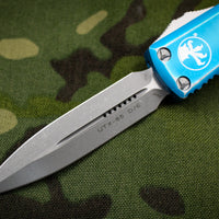 Microtech UTX-85 Distressed Turquoise Double Edge OTF Knife Apocalyptic Blade 232-10 DTQ