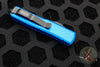 Microtech UTX-85 Blue Double Edge OTF Knife Black Blade 232-1 BL