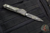 Microtech UTX-85 OTF Knife- Double Edge- Cerakote Olive Camo Handle- Olive Camo Blade 232-1 OCS