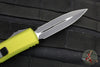 Microtech UTX-85 OD Green OTF Double Edge Knife Black Blade 232-1 OD