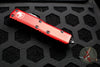 Microtech UTX-85 Red Double Edge OTF Knife Black Blade 232-1 RD