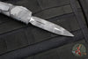 Microtech UTX-85 OTF Knife- Double Edge- Cerakote Urban Camo Handle- Urban Camo Blade 232-1 UCS