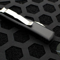 Microtech UTX-85 Black Double Edge OTF Knife Satin Blade 232-4