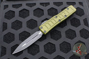 Microtech UTX-85 II OTF Knife-Double Edge- OD Green With Black Blade 232II-1 ODS