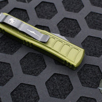 Microtech UTX-85 II OTF Knife-Double Edge- OD Green With Black Blade 232II-1 ODS