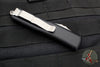Microtech UTX-85 OTF Knife- Tanto Edge- Black Handle- Apocalyptic Blade 233-10 AP