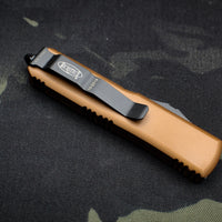 Microtech UTX-85 Tan Tanto Edge OTF Knife Black Blade 233-1 TA