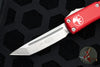 Microtech Red UTX-85 Tanto Edge OTF Knife Satin Blade 233-4 RD