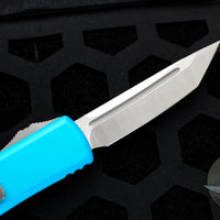 Microtech Turquoise UTX-85 Tanto Edge OTF Knife Satin Blade 233-4 TQ