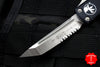 Microtech UTX-85 Black Tanto Edge OTF Knife Part Serrated Satin Blade 233-5