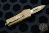 Microtech Mini Troodon OTF Knife- Double Edge- Cerakote Tan Handle And Blade 238-1 CTA
