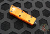 Microtech Mini Troodon OTF Knife- Double Edge- Orange Handle- Black Blade 238-1 OR