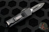 Microtech Mini Troodon Black Tactical Double Edge OTF With Black Blade and Hardware 238-1 T