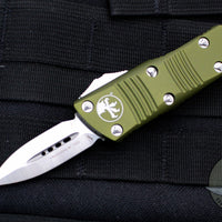 Microtech Mini Troodon OTF Knife- Double Edge- OD Green With Satin Blade 238-4 OD