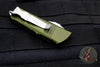 Microtech Mini Troodon OTF Knife- Double Edge- OD Green With Satin Blade 238-4 OD