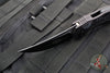 Microtech Brachial Auto OTS - Single Edge- Tactical- Black Handle-Black Blade 268A-1 T