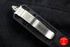 Microtech Scarab II Black Single Edge Stonewash Blade 278-10