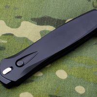 Protech Dark Angel Auto (OTF) Black with Double Edge Black Blade 3202