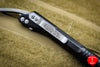 Microtech Black Siphon II Stainless Steel with Apocalyptic Hardware 401-SS-BKAP
