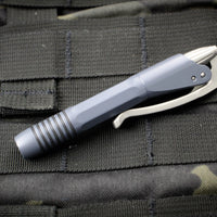 Microtech Gray Siphon II Stainless Steel  401-SS-GY