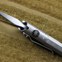 Microtech 25TH ANNIVERSARY Siphon II Stonewashed Stainless Steel 401-SS-SWS25