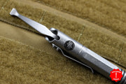 Microtech 25TH ANNIVERSARY Siphon II Stonewashed Stainless Steel 401-SS-SWS25