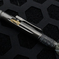 Microtech Kyroh Pen- Mini- Shot Peened Titanium with Trititum Insert 403M-Ti-SPTRI