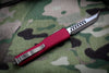 Microtech UTX-70 Red Hellhound (OTF) Bronzed Blade 419-13 RD