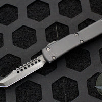 Microtech UTX-70 OTF Knife- Shadow- Hellhound- Black DLC Blade 419-1 DLCTSH