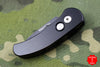 Protech Runt Black Body Black Tanto Edge Blade Out The Side (OTS) Auto Knife 5415