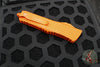 Microtech Combat Troodon OTF Knife- Frag- HS RESCUE- Cerakote Orange Handle- Orange Full Serrated Blade 601-3 CORHS