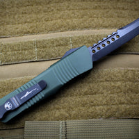 Troodon Hellhound OD Green Handle FULL DLC Blade With Black Hardware 619-1 DLCTODS