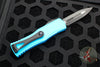 Microtech Hera- Double Edge- Turquoise Handle With Black Plain Edge Blade 702-1 TQ