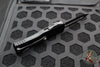 Microtech Hera- Tactical- Double Edge- Black Handle With Black Full Serrated Edge Blade 702-3 T