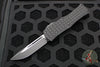Microtech Hera OTF Knife- Frag- Tactical- Single Edge- Black Frag Handle- Black Plain Edge 703-1 TFRS