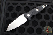 Microtech Socom Alpha- Mini- Warcom Edge- Stonewash Plain Edge Blade 93M-10