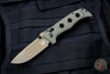 Benchmade Mini Adamas Axis Lock Olive G-10 with Flat Earth Blade  273FE-2