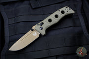 Benchmade Mini Adamas Axis Lock Olive G-10 with Flat Earth Blade  273FE-2