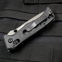 Benchmade Mini Adamas Axis Lock Black G-10 with Gray Blade  273GY-1