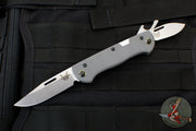 Benchmade Weekender Folder Knife- Two Slip Joint Blades and Opener- Cool Gray G-10 Scales 317