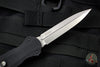 Benchmade Infidel OTF Knife- Double Edge- Black With Satin Plain Edge 3300