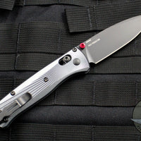 Benchmade Bugout Dark Silver Aluminum Body Black Blade 535BK-4