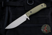 Benchmade 539GY Anonymous Fixed Blade- Textured OD Green G-10 Handles- Gray plain Edge